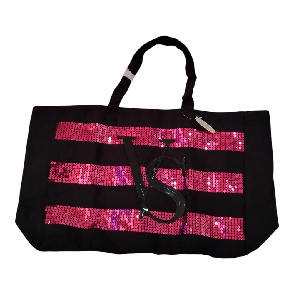 Victoria's Secret Bling Sequin Tote Black Friday Limited Edition